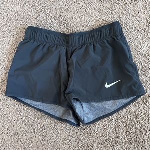 Black Nike athletic shorts